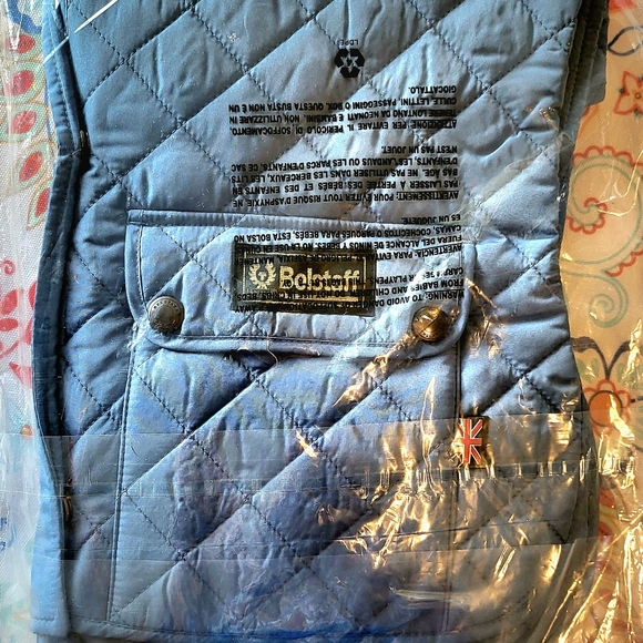 Belstaff gilet in airforce blue - Picture 2 of 5